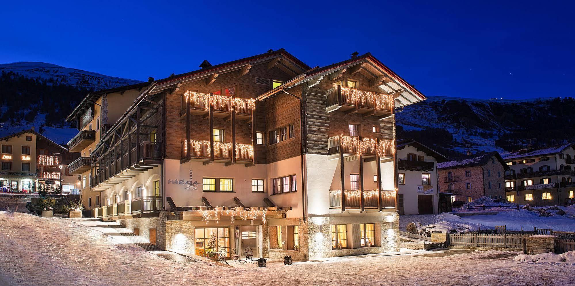 Hotel Marzia Livigno Exteriér fotografie